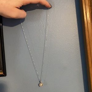 Kay Floating diamond necklace